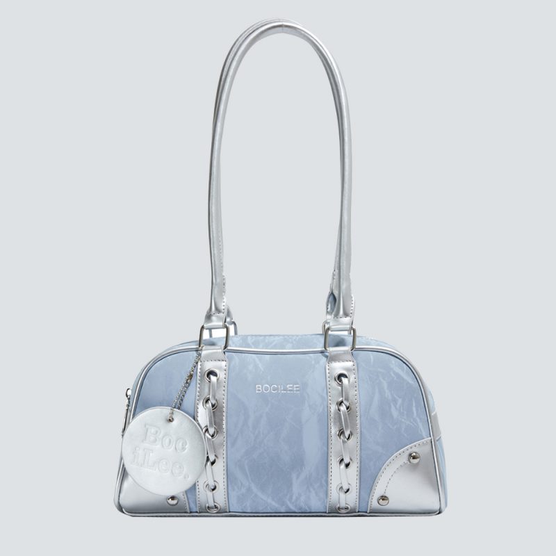 Glam Patent Leather Dome Bag