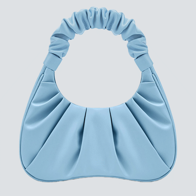 Cloud bag, white armpit bag, women's high-end French niche handbag, small handbag