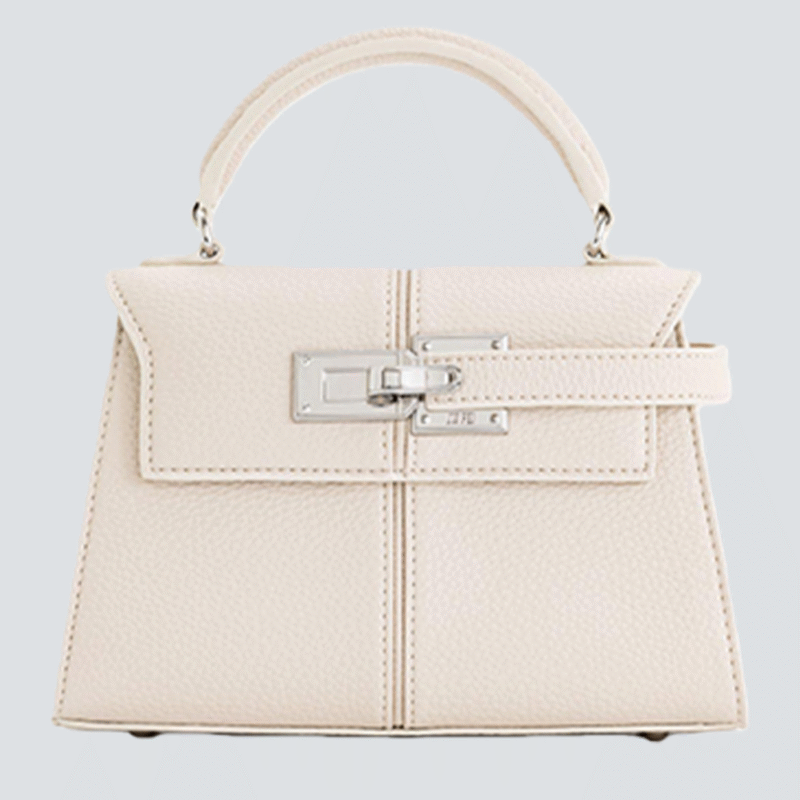 Elise small trapezoidal bag, a small Kelly bag, suitable for shoulder or crossbody wear, perfect for work or casual outings.