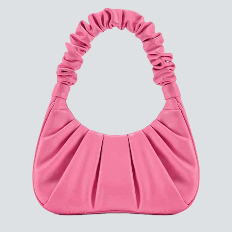 Cloud bag, white armpit bag, women's high-end French niche handbag, small handbag