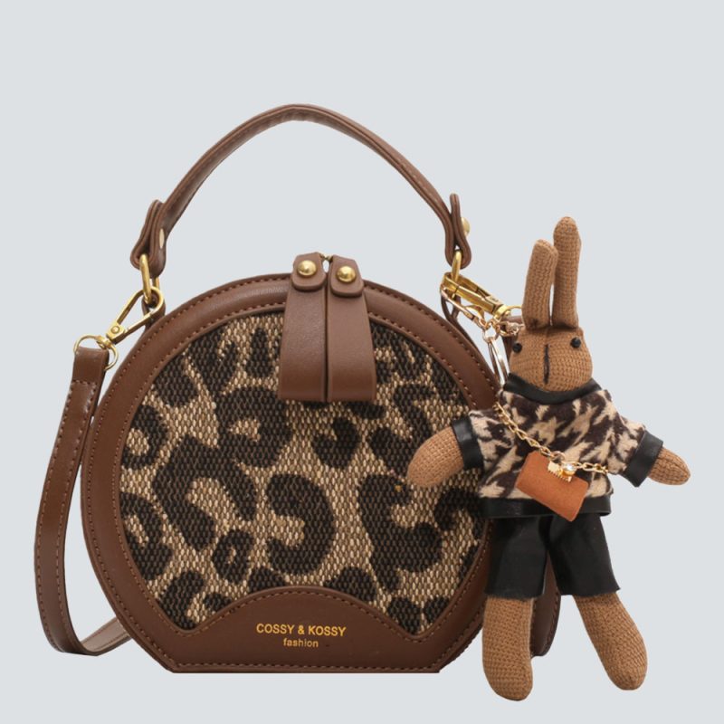 Patterned Round Crossbody Bags